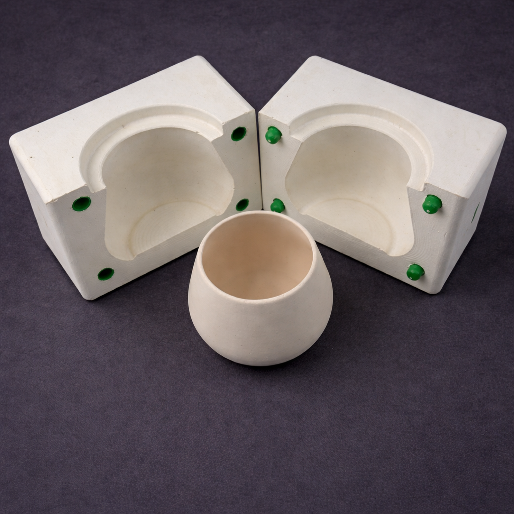 CERCO PM 258 stampo gesso tazza conica rovesciata 2 pezzi