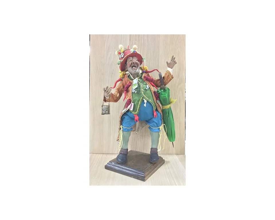 Ditta Montanini PV1 Gobbo Portafortuna 30 cm pastore vestito