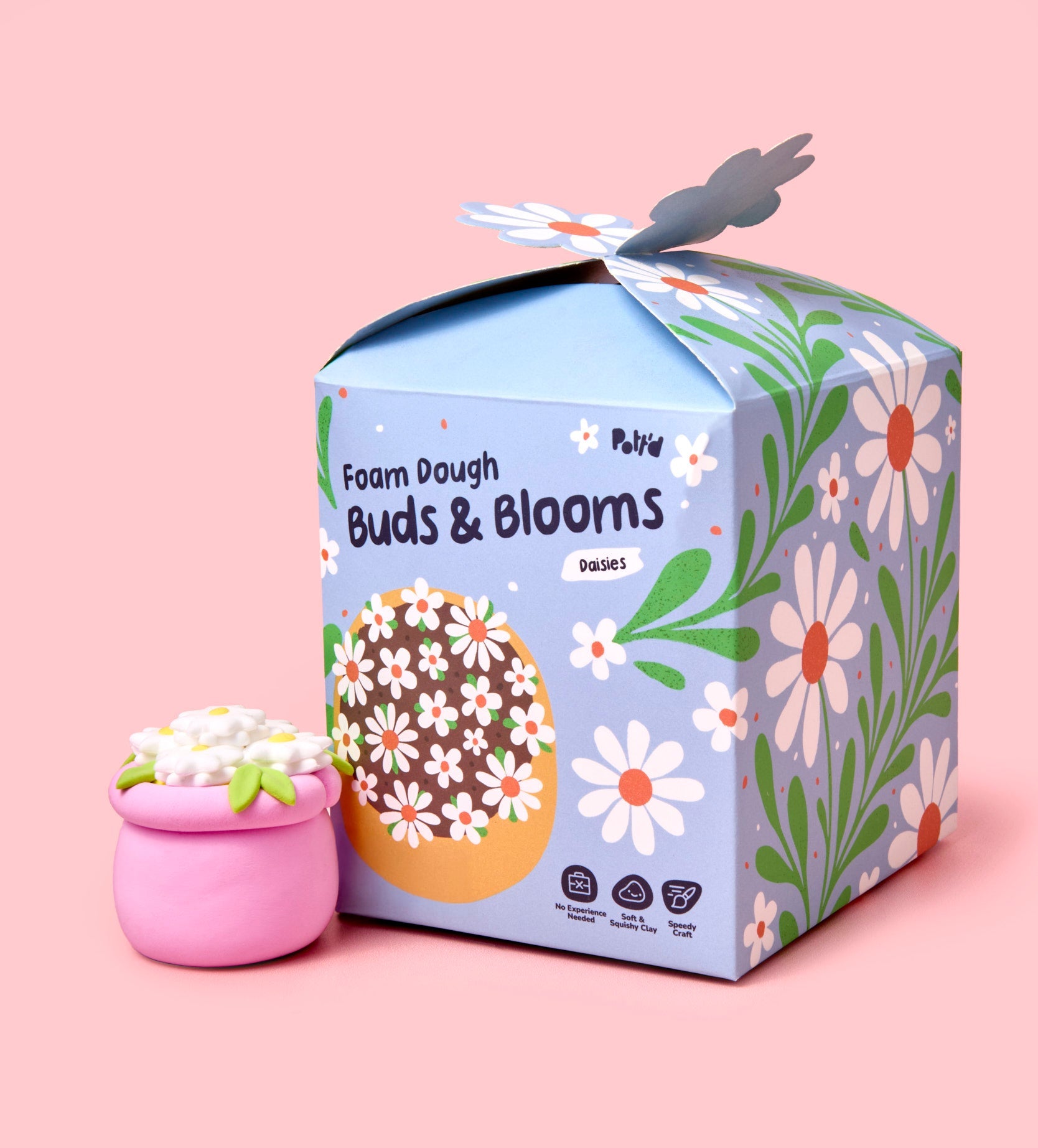 Pott'd Buds & Blooms Daisies Kit Ceramica Margherite