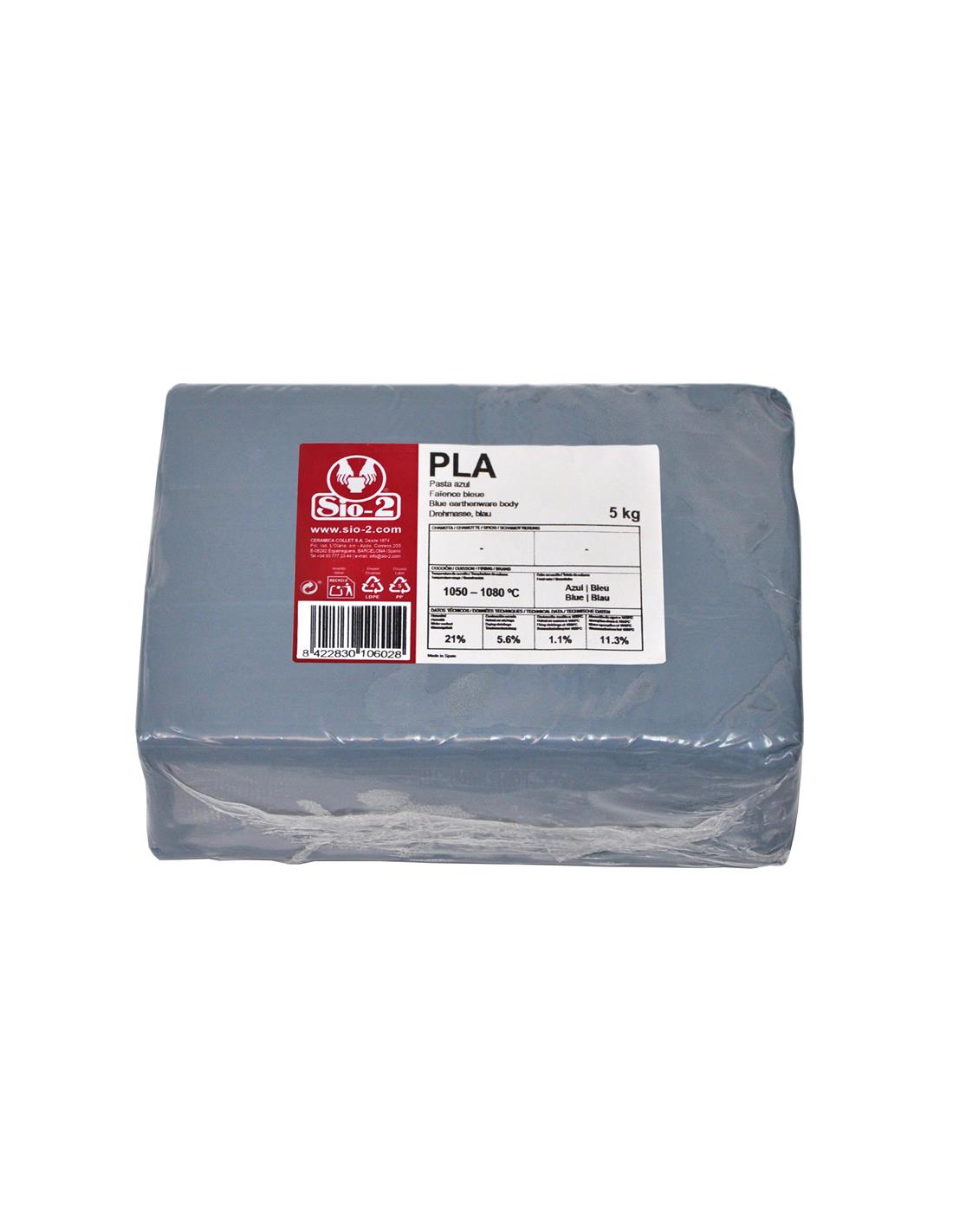 Sio-2 PLA blu argilla ceramica bassa temperatura