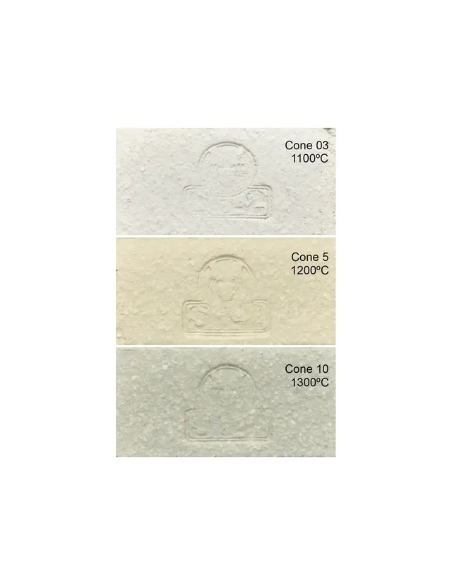 Sio-2 Impasti ceramici PRAM argilla refrattaria bianca scultura