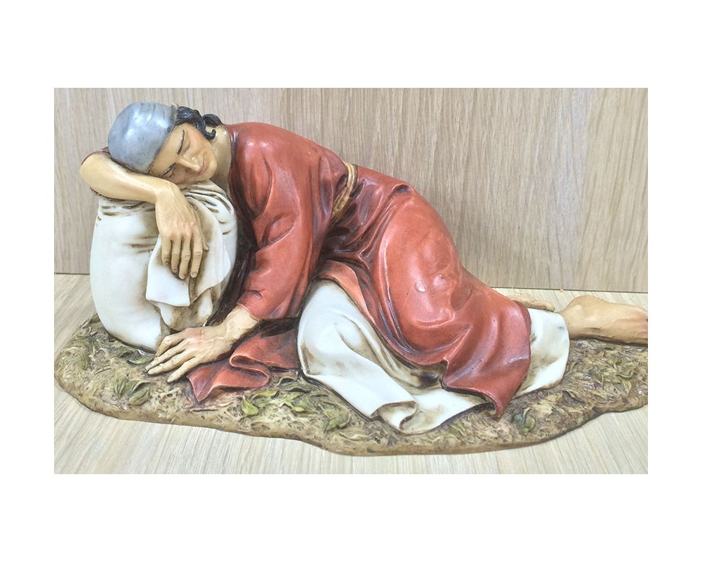 Pastori Landi 2012 Pastore dormiente statuina presepe 20 cm
