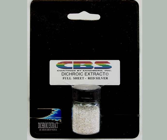 CBS Dichroic Extract Red Silver flacone 1 lastra soffiatura