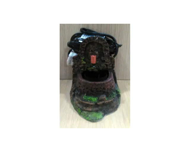 Fontane e Cascate 84227-3 Fontana miniatura presepe 11 cm
