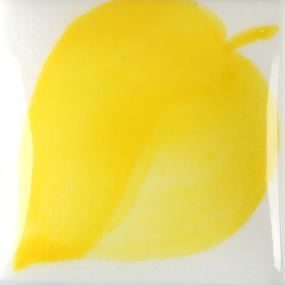 Mayco E-Z Stroke Neon Yellow smalto ceramica giallo neon traslucido