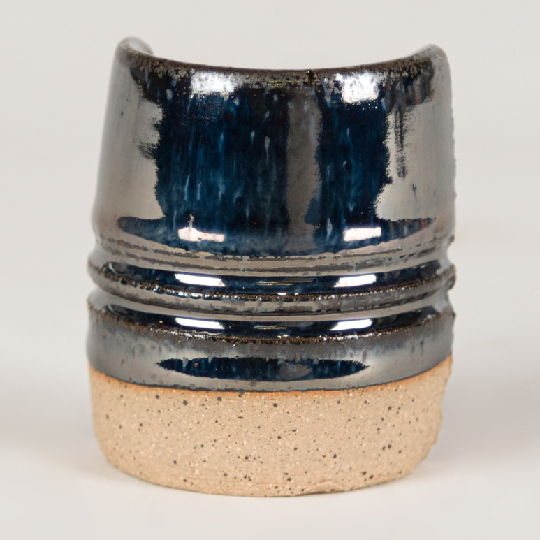 Mayco Foundations Mirror Black smalto ceramica nero coprente