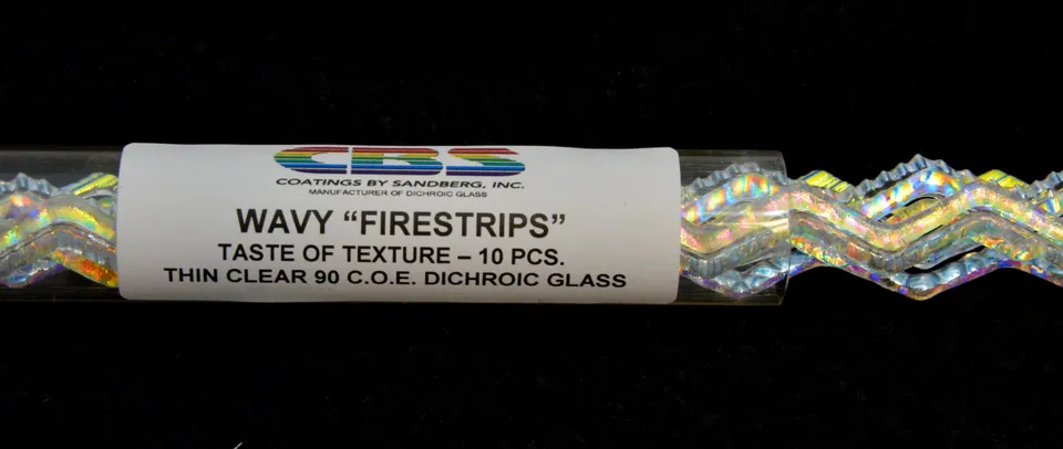 Cbs Dichroic Taste Texture Wavy Firestrips 3MM strisce