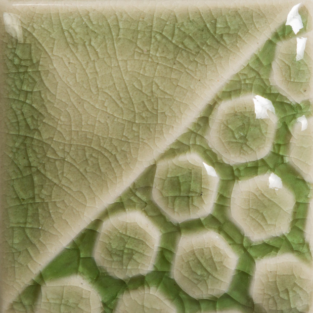 Mayco Classic Crackles Green Tea smalto craquelé verde