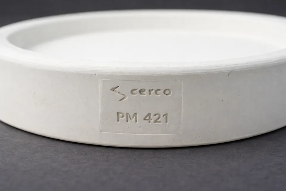 CERCO PM 421 Round Plate stampo gesso piatto tondo 25 cm