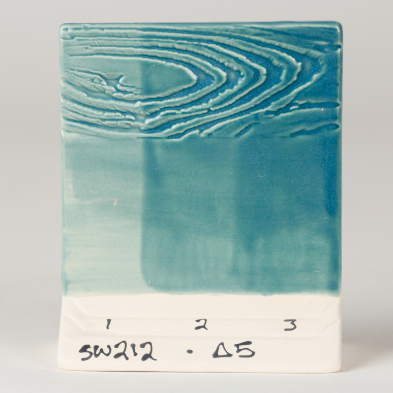 Mayco Stoneware Peacock smalto ceramica verde