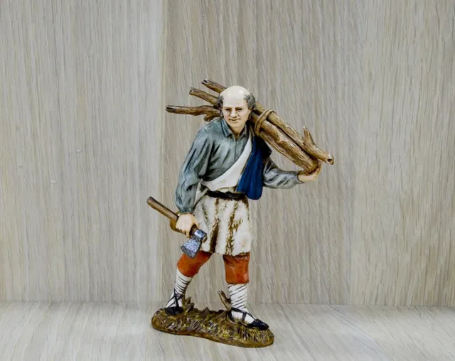 Ditta Montanini Pastori Landi 1262-03 Boscaiolo statuina 12cm