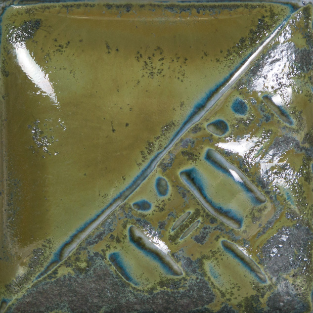 Mayco Speckled Stroke & Coat Speckled Toad smalto ceramica verde