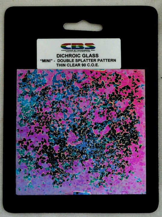 CBS 4X4 Mini-Double Splatter vetro fusione colori misti
