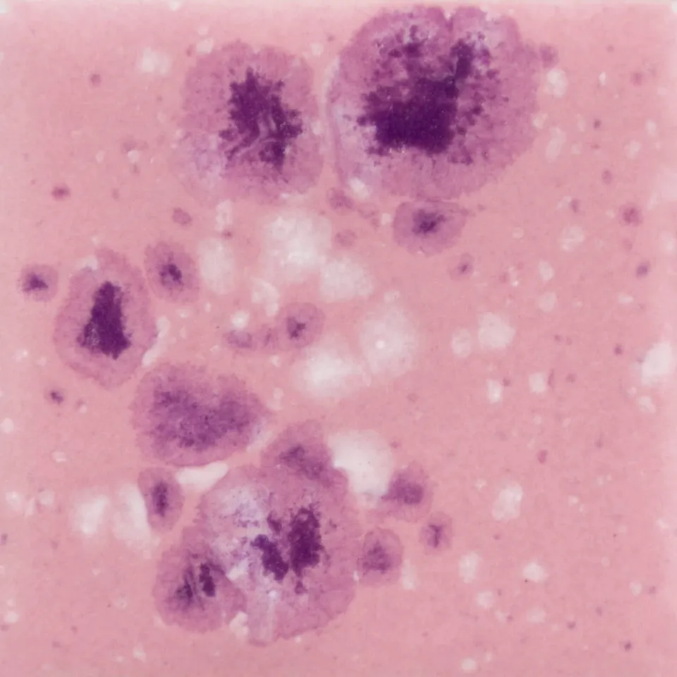 Mayco Jungle Gems Pink Plum smalto ceramica rosa cristalli viola