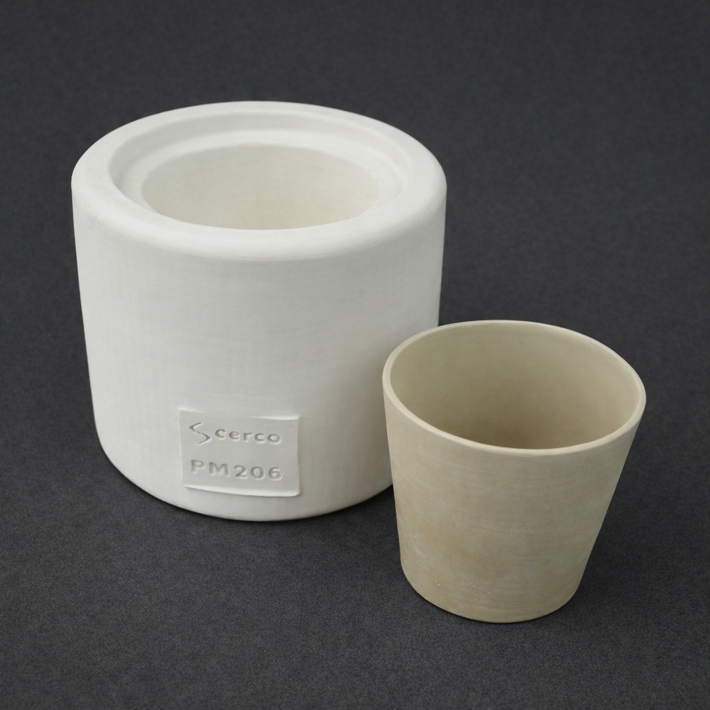 CERCO PM 206 stampo gesso tazza conica piccola 15x13 cm