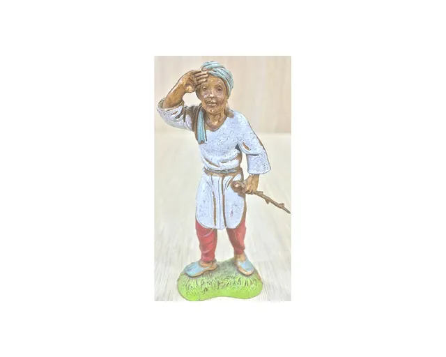 Pastori Landi 1016 arabo presepe 10 cm resina