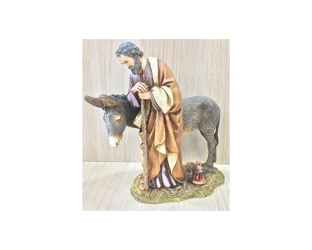 Montanini Pastori Landi 2003 San Giuseppe Statua 20 cm