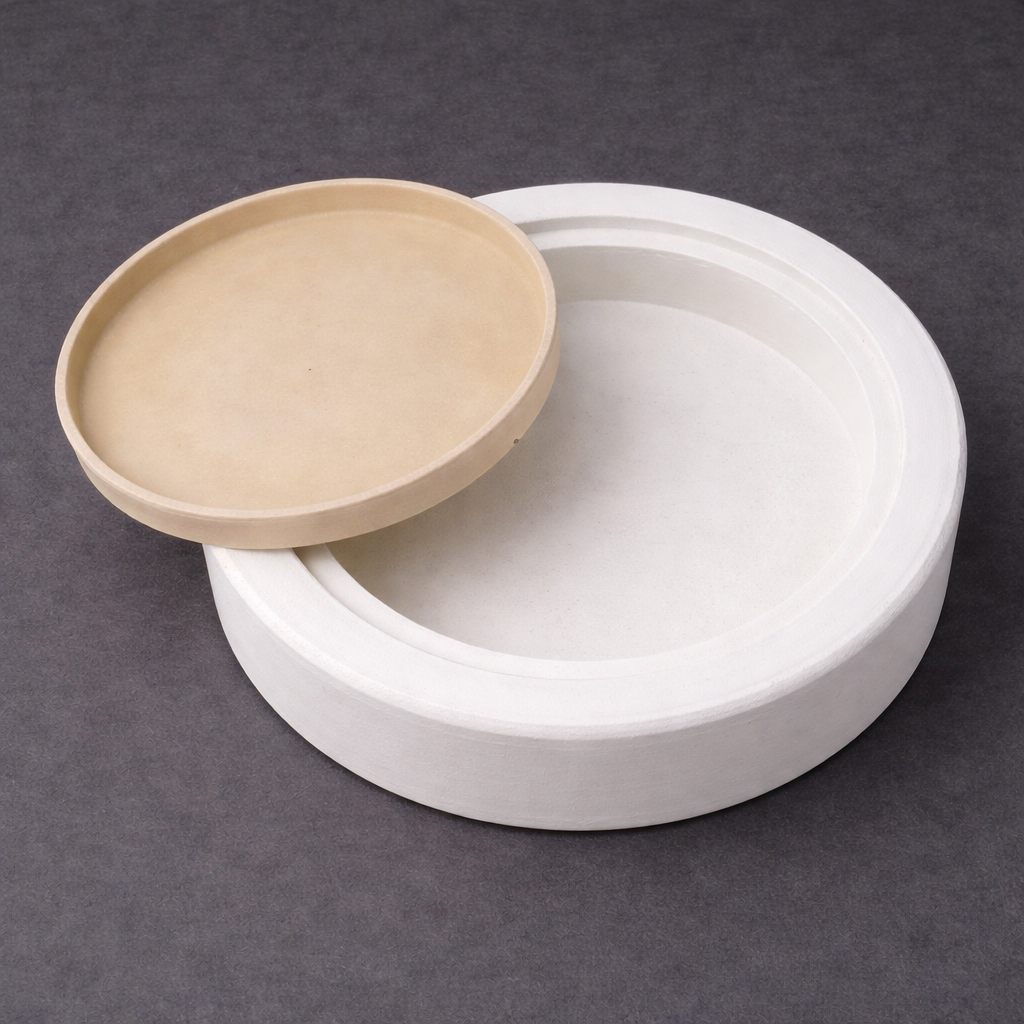CERCO Plaster Molds PM 423 Round Plate stampo piatto 15 cm