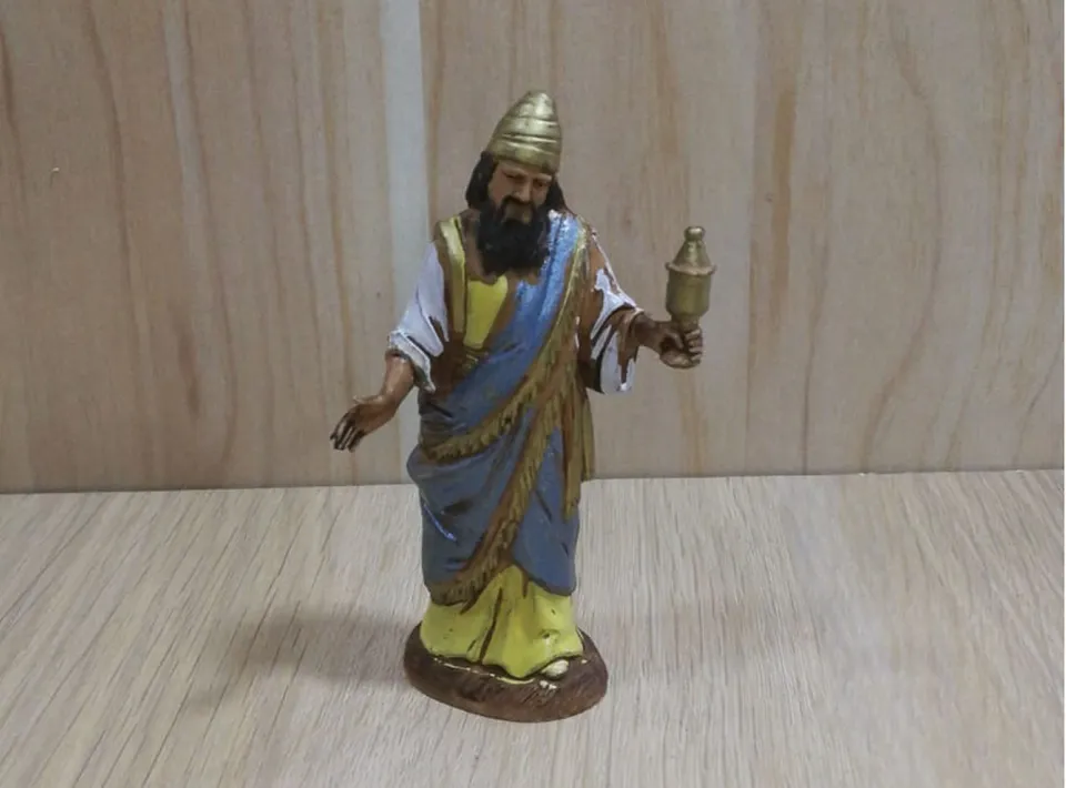 Ditta Montanini Pastori Landi CS1008 statuina Re Moro 10 cm
