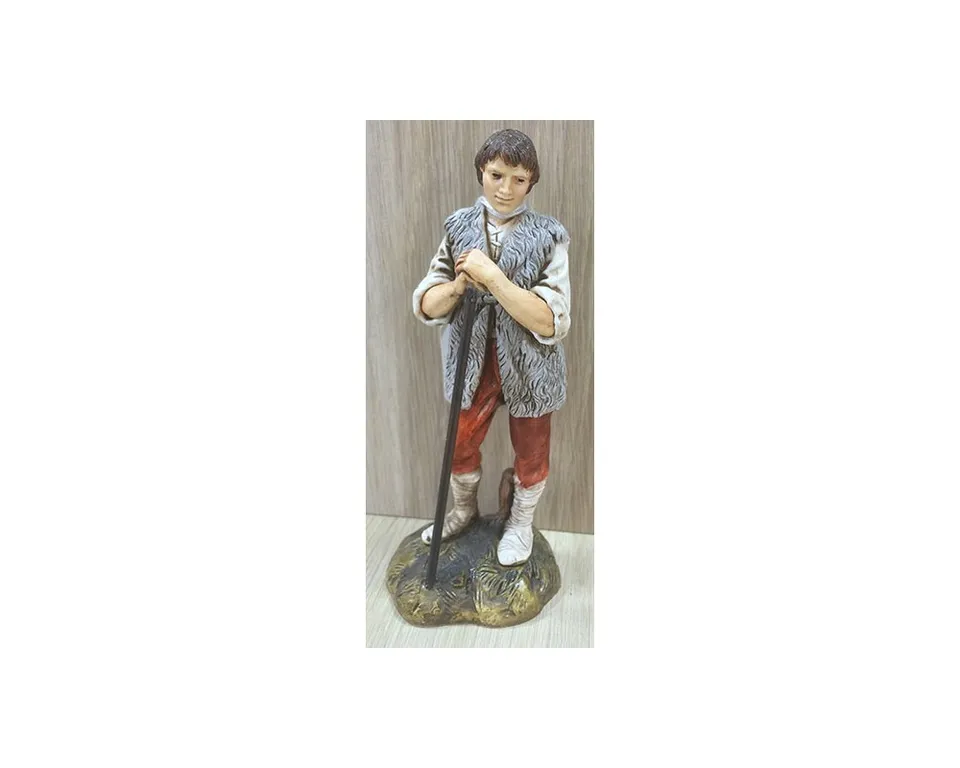 Pastori Landi 1252-04 Guardiano statuina presepe 12 cm resina