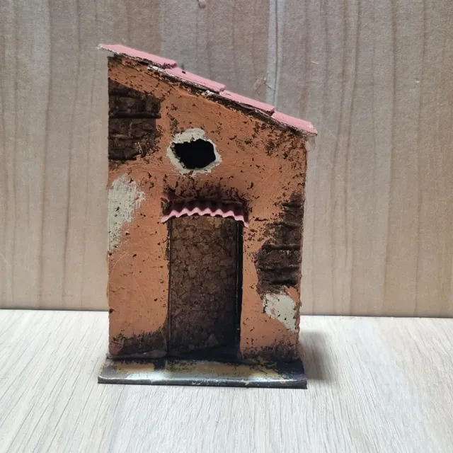 Ditta Montanini Casette CAP5 casetta sughero presepe