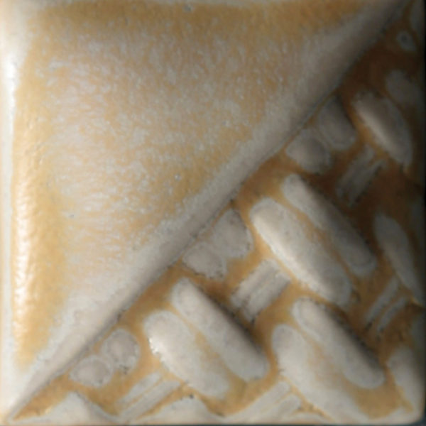 Mayco Stoneware Macadamia smalto ceramica crema opaco food safe