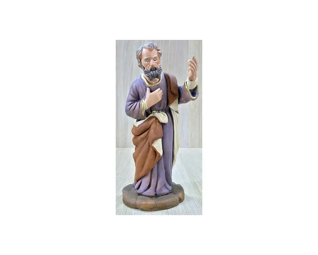 Ditta Montanini T1602 San Giuseppe presepe terracotta 16 cm