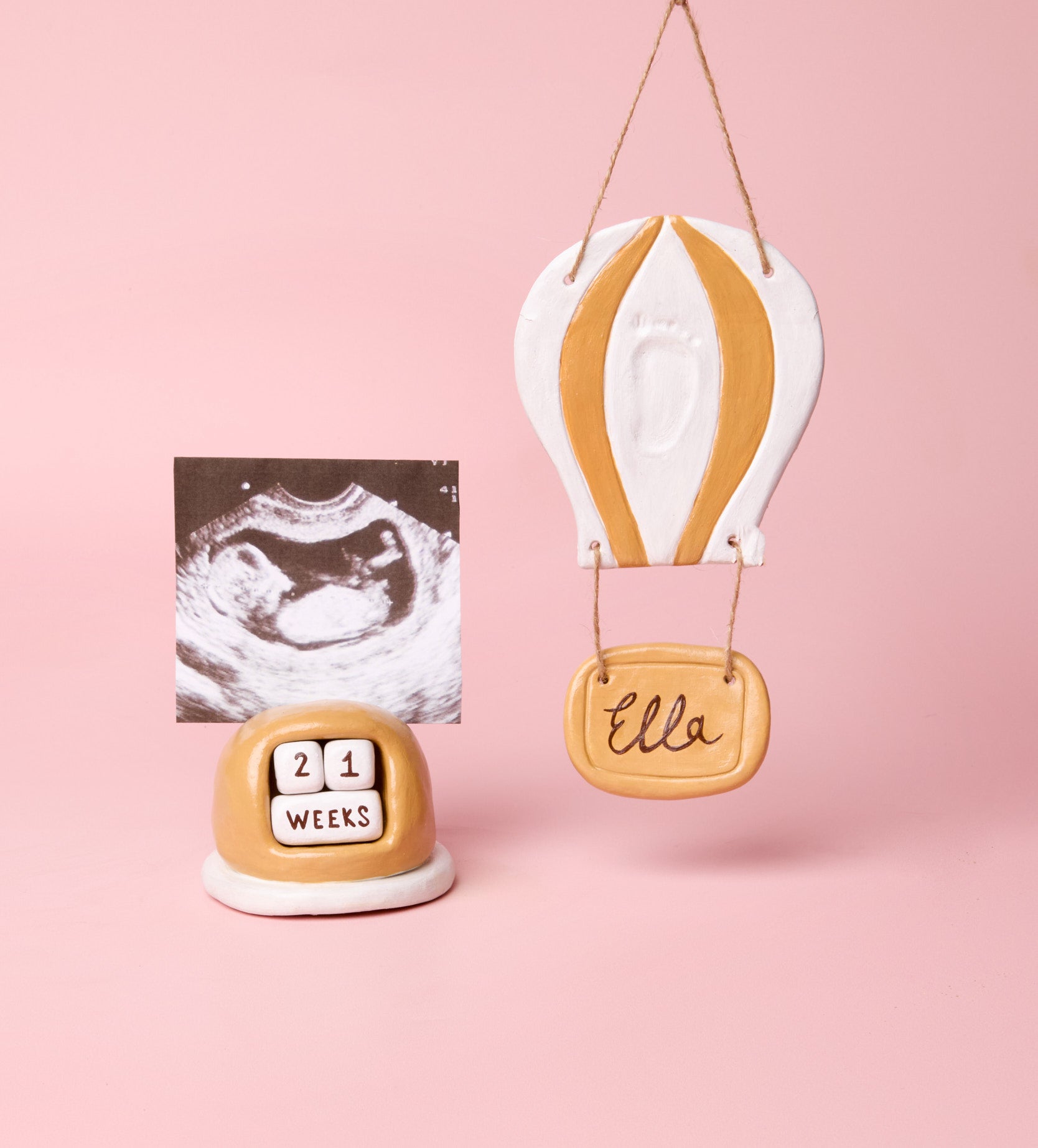 Pott'd Projects Baby Clay Moments kit argilla impronta neonato