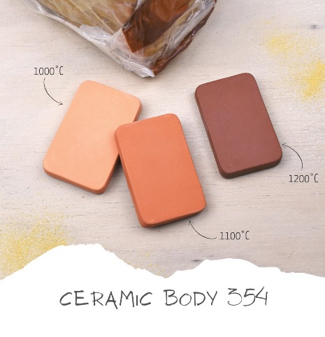 G&S 354 impasto ceramico gres rosso con chamotte