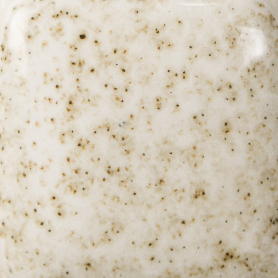 Mayco Stoneware Ivory Speck smalto ceramica avorio puntinato