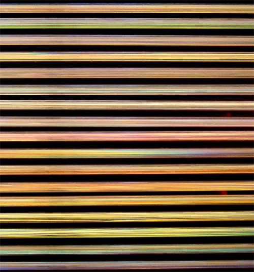 Cbs Dichroic Tubed Stringers 2mm vetro 18 pollici 7 pezzi