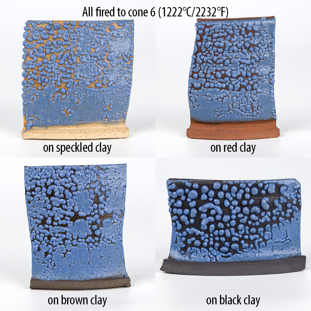 Mayco Ritual Glaze smalto gres Blue Moon Rocks testurizzato
