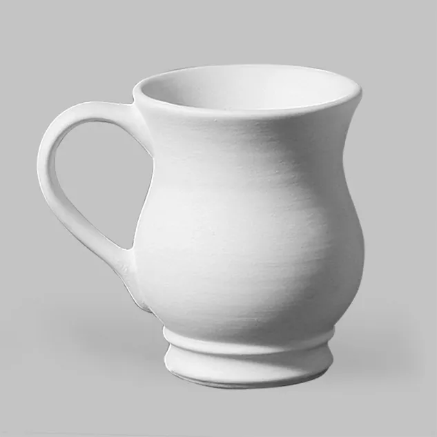 Mayco Stoneware Bisque Lisa Mug tazza biscotto da dipingere