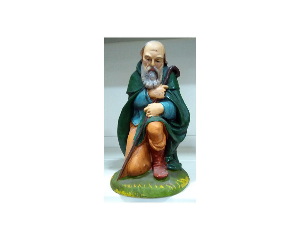 Ditta Montanini G458 Pastore in Ginocchio Statua 30 cm
