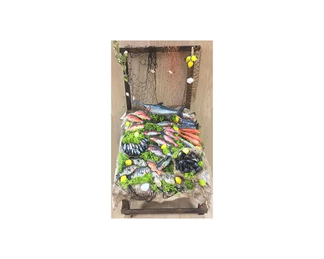 Ditta Montanini AC002 banco pesce cera 38 cm pastori 30 cm