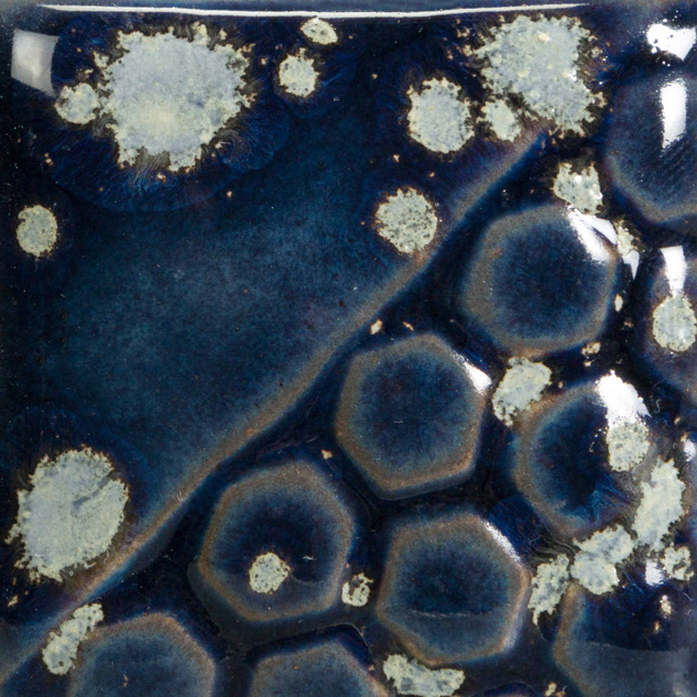 Mayco Elements Night Sky smalto ceramico blu denim cristalli