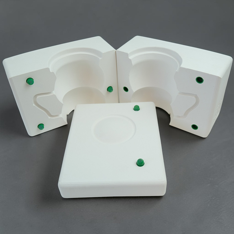 CERCO Plaster Molds PM 216 stampo gesso tazza Ball Mug 3 pezzi