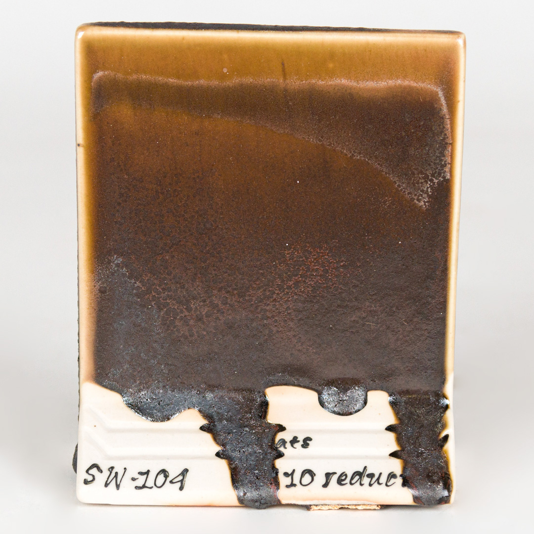 Mayco Stoneware Black Walnut smalto opaco marrone noce