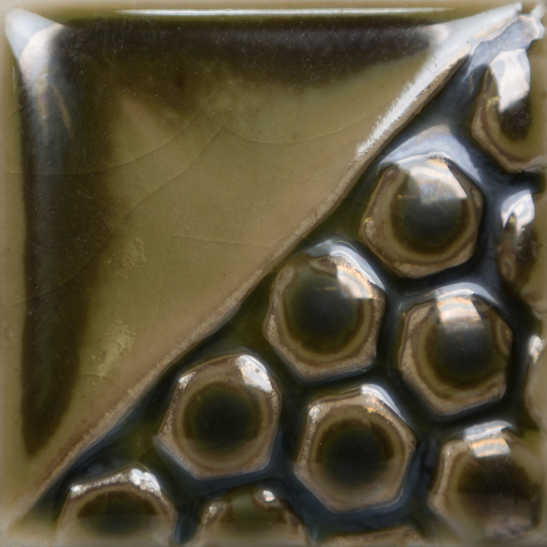 Mayco Elements Green Sapphire smalto ceramico verde naturale