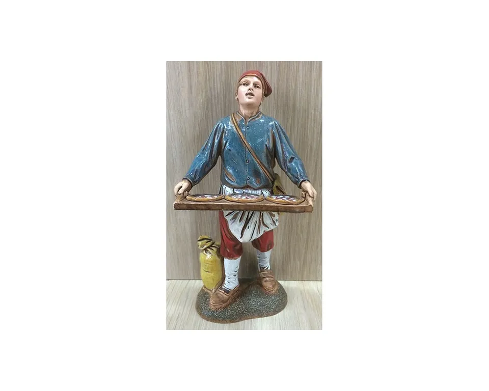 Montanini Pastori Landi 1257-01 Pizzaiolo statuina presepe 12 cm