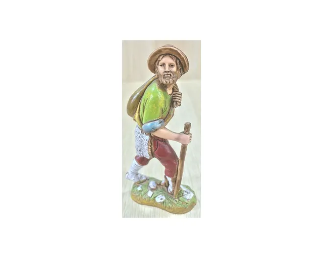 Ditta Montanini Landi 1048 Viandante con sacco pastore 10 cm