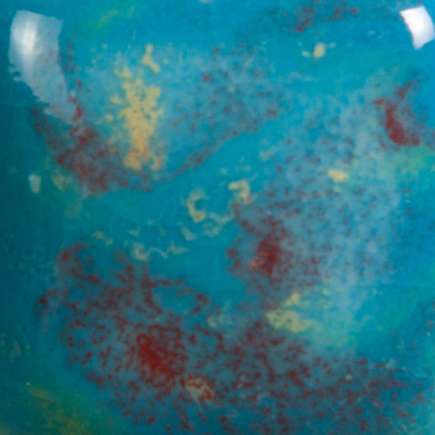 Mayco Jungle Gems Monet's Pond smalto ceramica verde cristalli