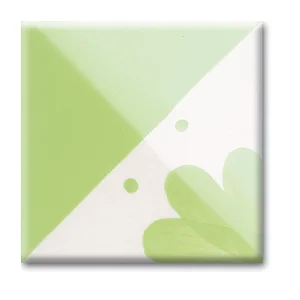 Cerama Bright Green engobbio liquido verde senza piombo