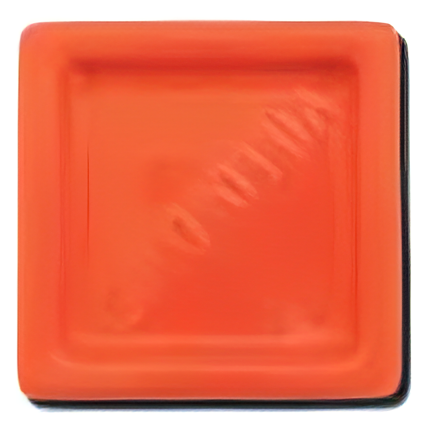 Cerama Smalti in polvere Arancione chiaro smalto lucido 1200°C