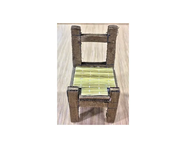 Ditta Montanini Botti Panchine SB7 sedia grande H 6 cm presepe