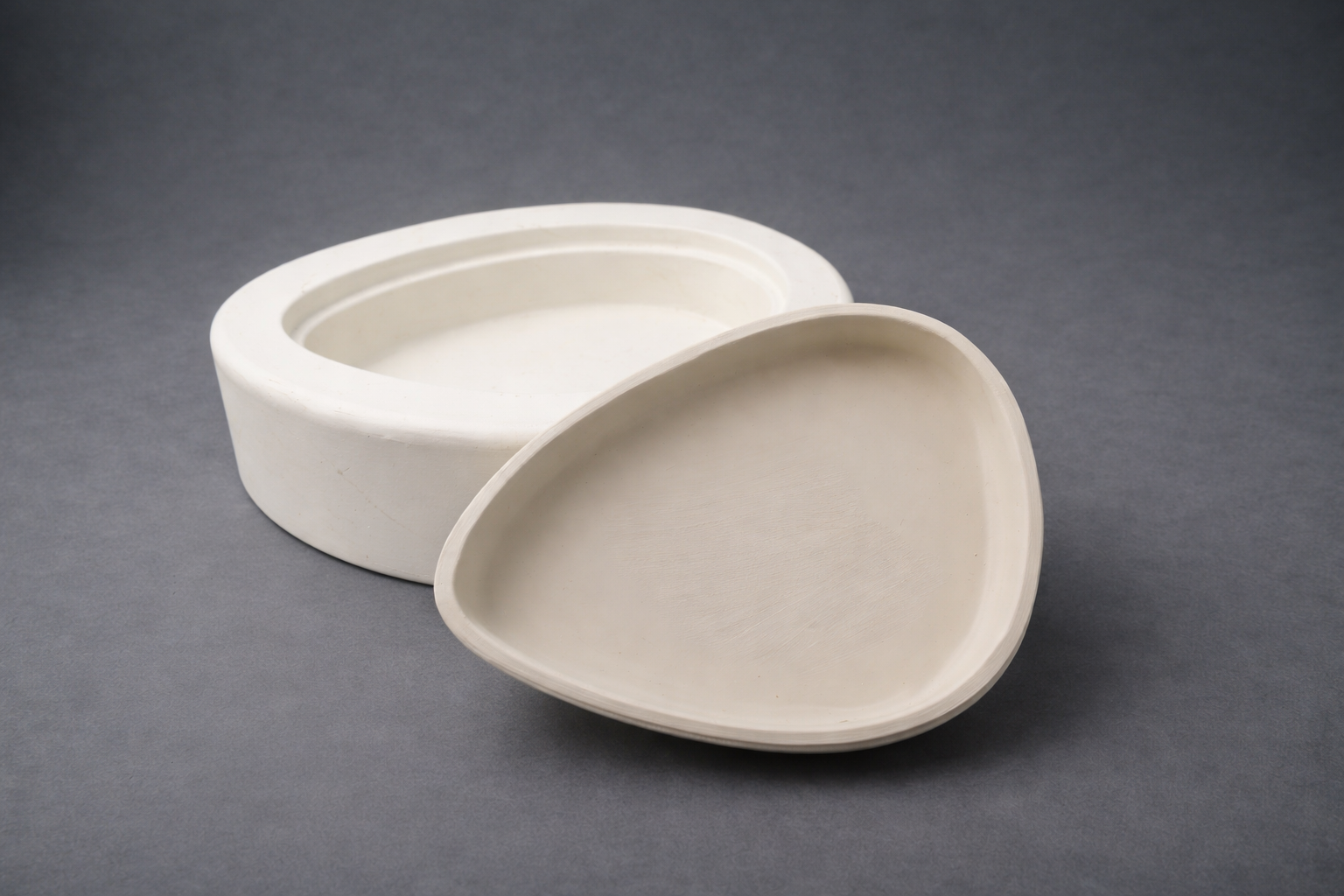 CERCO PM 403 stampo gesso piattino tazza asimmetrica