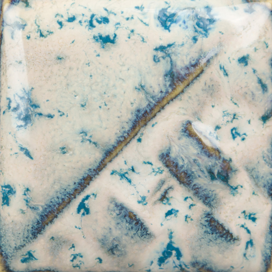 Mayco Stoneware Tidal Wave smalto cristalli blu