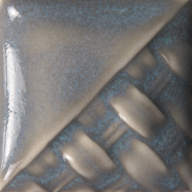 Mayco Foundations Gray Opal smalto ceramica grigio lucido