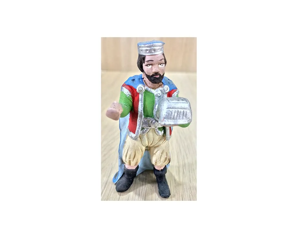 Ditta Montanini T7008 Re saraceno pastore 7 cm terracotta