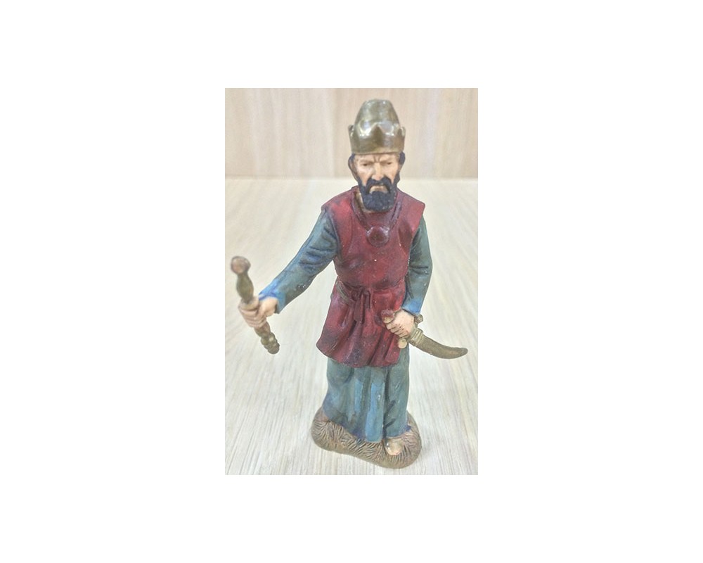 Montanini Pastori Landi 1033 Re Erode pastore 10 cm resina